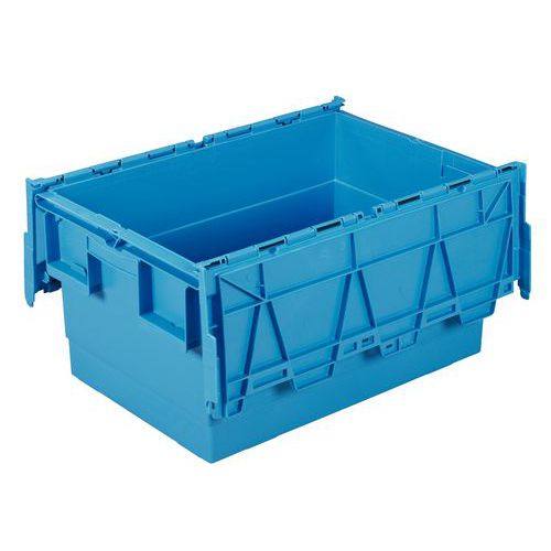 Bac De Transport Integra Bleu 55l - 600x400x300 Mm