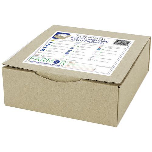 Kit Pour Armoire À Pharmacie Agro-alimentaire 10/20 Pers.