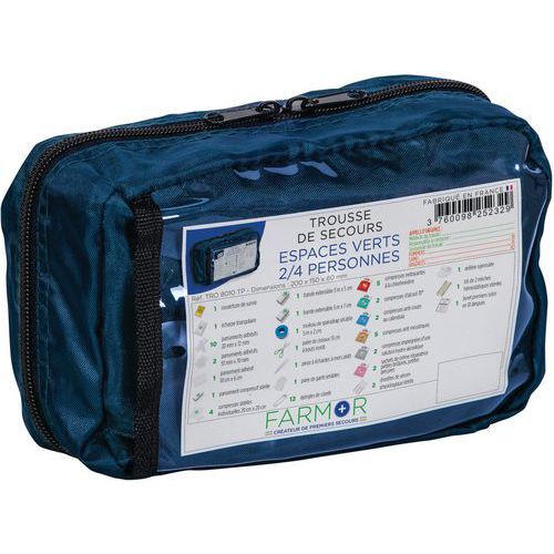 Trousse De Secours Espaces Verts 2/4 Personnes