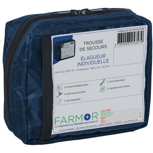 Trousse De Secours Individuelle Ã‰lagueur