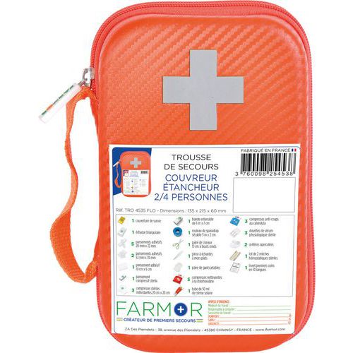 Trousse De Secours Couvreur & Ã‰tancheur 2/4 Personnes