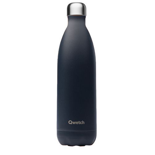Bouteille Isotherme 1l Carbone Matt - Qwetch