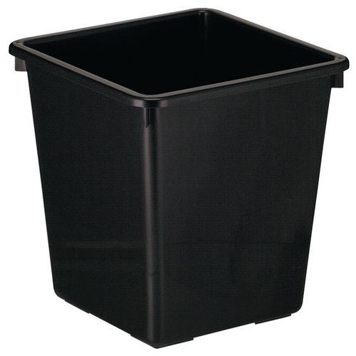 Corbeille Rectangulaire Plastique 27l N Oire