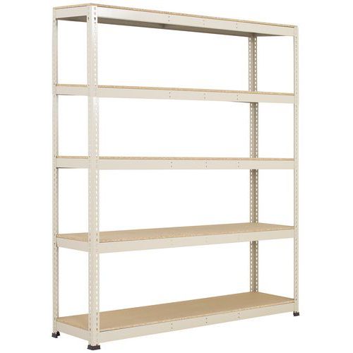 Rayonnage D'entrepôt Rapid 1 1980x2440x610 5 Tablettes