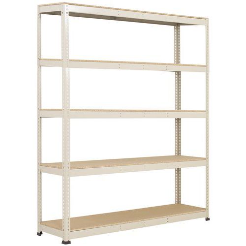 Rayonnage D'entrepôt Rapid 1 1980x2440x915 5 Tablettes