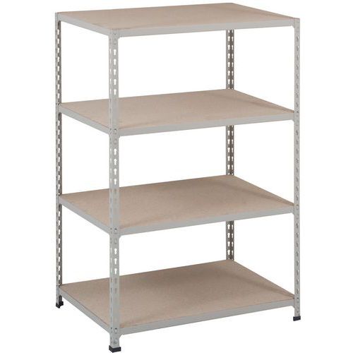 Rayonnage Manutan Rapid 2 1980x915x455 Zingué - 4 Niveaux