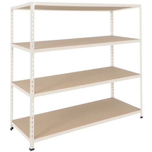 Rayonnage Manutan Rapid 2 1830x1220x610 Gris - 4 Niveaux