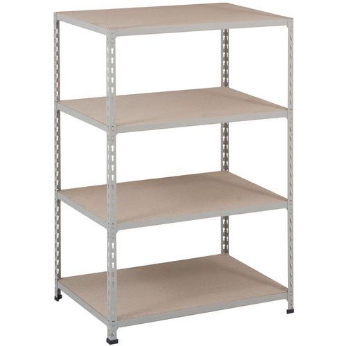 Rayonnage Manutan Rapid 2 1980x915x305 Zingué - 4 Niveaux