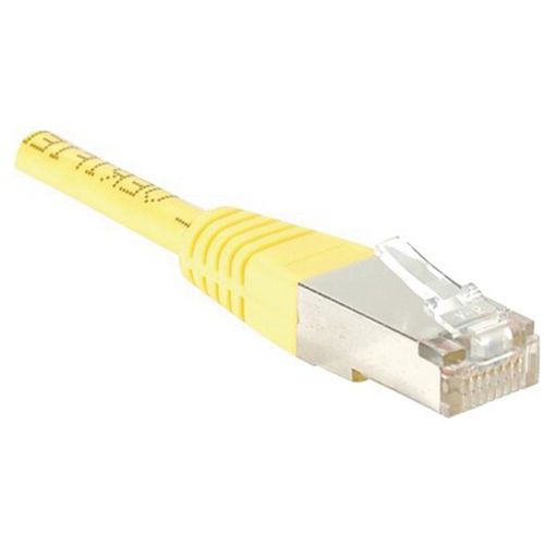 Cordon Rj45 Catégorie 5e F/utp Jaune - 05 M