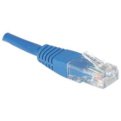 Cordon RJ45 catégorie 5e U/UTP bleu - 20 m Cordon RJ45 catégorie 5e U/UTP bleu - 20 m