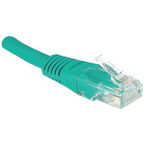 Cordon Rj45 Catégorie 5e U/utp Vert - 05 M