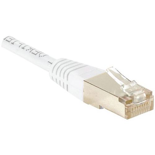 Cordon Rj45 Catégorie 6 F/utp Blanc - 1 M