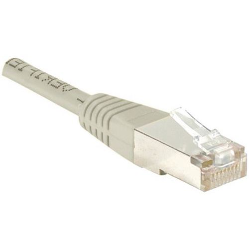 Cordon Rj45 Catégorie 6 F/utp Gris - 10 M