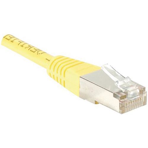 Cordon Rj45 Catégorie 6 F/utp Jaune - 1 M