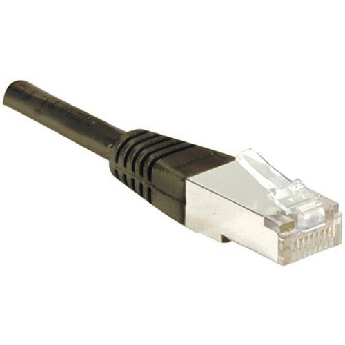 Cordon Rj45 Catégorie 6 F/utp Noir - 3 M