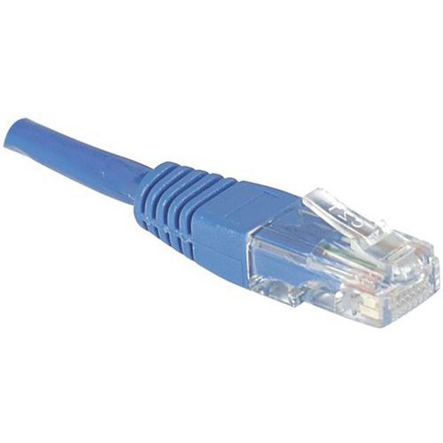 Cordon RJ45 catégorie 6 U/UTP bleu - 10 m Cordon RJ45 catégorie 6 U/UTP bleu - 10 m