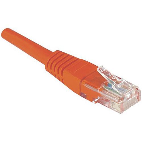 Cordon Rj45 Catégorie 6 U/utp Rouge - 10 M