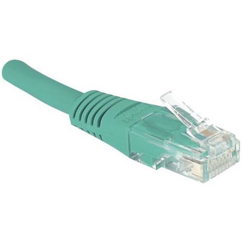 Cordon Rj45 Catégorie 6 U/utp Vert - 5 M
