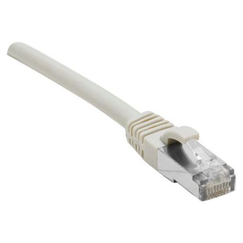 Cordon Rj45 Sur Câble Catégorie 7 S/ftp Lsoh Gris 1m Dexlan