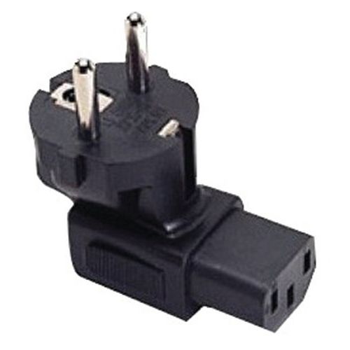 Adaptateur IEC C13 / CEE7 mâle Adaptateur IEC C13 / CEE7 mâle