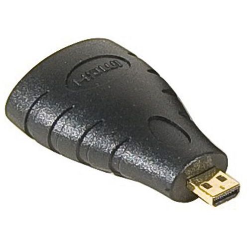 Adaptateur or HDMI A femelle vers micro HDMI mâle Adaptateur or HDMI A femelle vers micro HDMI mâle