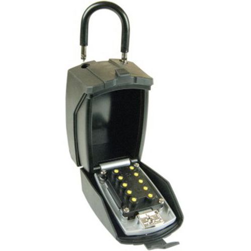 Boîtier garde clefs à code avec cache clavier Chantier Boîtier garde clefs à code avec cache clavier Chantier