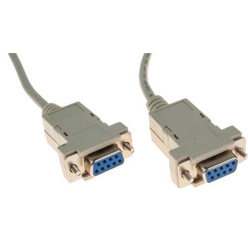 Cable Null Modem Db9f/f 3m