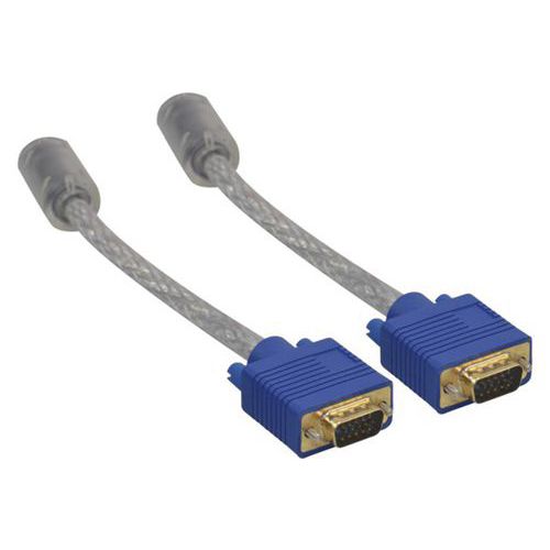 Cable Svga Or Transparent Hd15 Mm - 15m