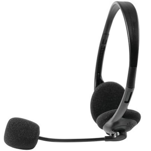 Casque-micro Stéréo Jack 3.5 Mm Noir