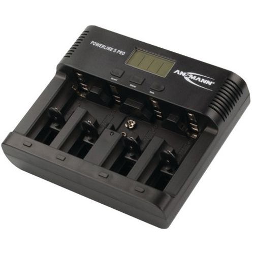 Chargeur de piles Powerline 5 Pro secteur et voiture Chargeur de piles Powerline 5 Pro secteur et voiture