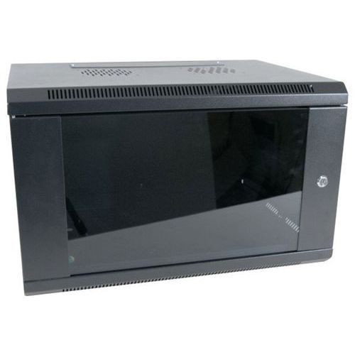 Coffret mural fixe 19 9U profondeur 450 mm (noir) Coffret mural fixe 19 9U profondeur 450 mm (noir)