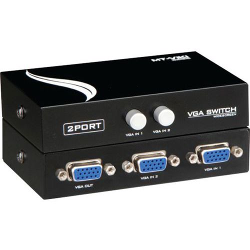 Commutateur Manuel Ã‰cran Vga Hd15 - 2 Voies