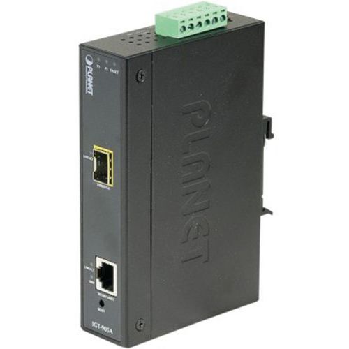 Convertisseur ind. Niv2 RJ45/SFP 1000SX/LX/BX Convertisseur ind. Niv2 RJ45/SFP 1000SX/LX/BX