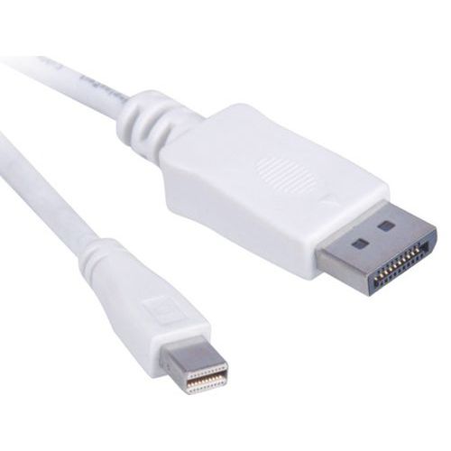 Cordon mini DisplayPort vers DisplayPort 1.2 MM blanc - 1 m Cordon mini DisplayPort vers DisplayPort 1.2 MM blanc - 1 m