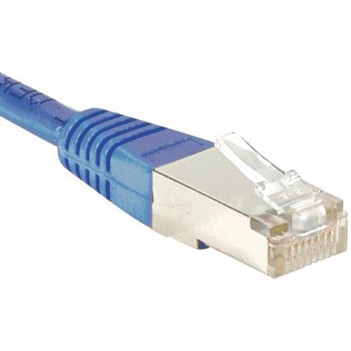 Cordon Rj45 Catégorie 5e F/utp Bleu - 15 M