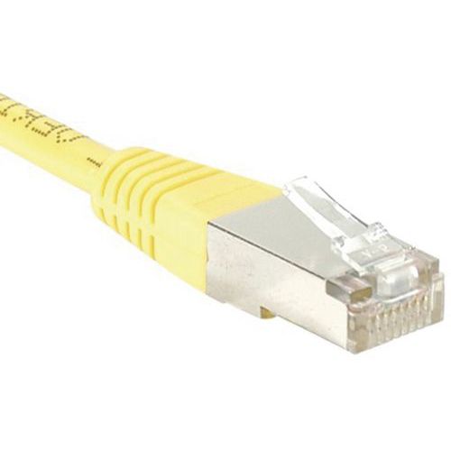 Cordon Rj45 Catégorie 5e F/utp Jaune - 07 M