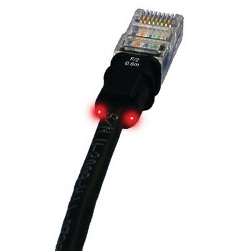Cordon Rj45 Catégorie 5e F/utp Lsoh Noir - 06 M