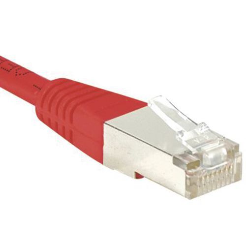 Cordon Rj45 Catégorie 5e F/utp Rouge - 07 M