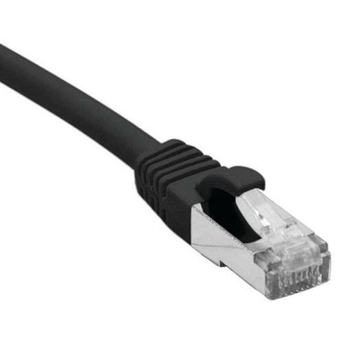 Cordon RJ45 catégorie 5e F/UTP snagless noir - 2 m Cordon RJ45 catégorie 5e F/UTP snagless noir - 2 m