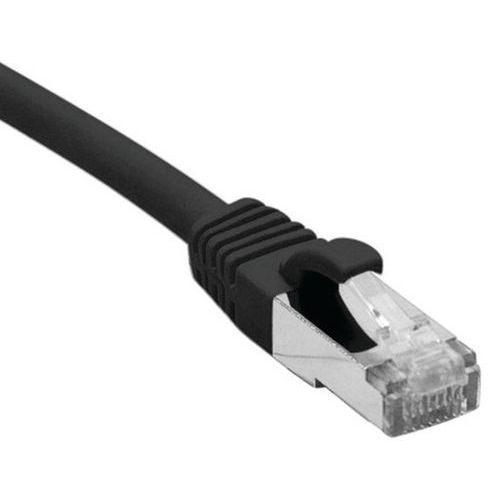 Cordon Rj45 Catégorie 5e F/utp Snagless Noir - 3 M