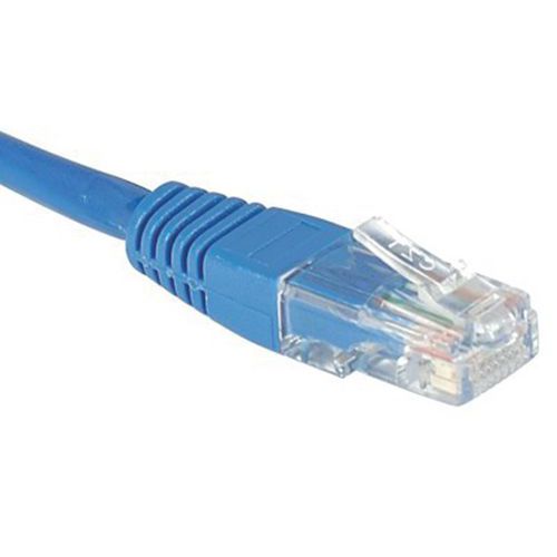Cordon Rj45 Catégorie 5e U/utp Bleu - 15 M