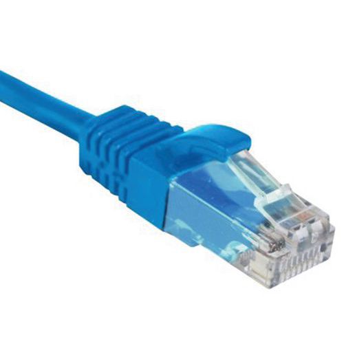 Cordon Rj45 Catégorie 5e U/utp Snagless Bleu - 10 M