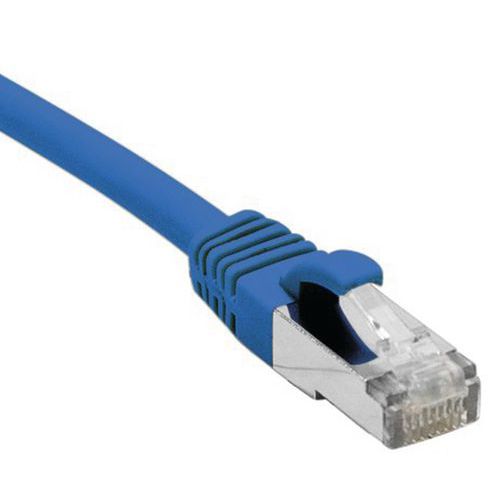 Cordon Rj45 Catégorie 6 F/utp Lsoh Snagless Bleu - 15 M