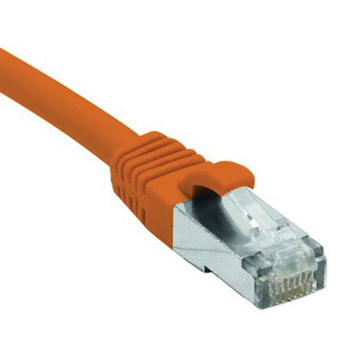 Cordon Rj45 Catégorie 6 F/utp Lsoh Snagless Orange - 03 M