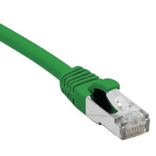 Cordon Rj45 Catégorie 6 F/utp Lsoh Snagless Vert - 03 M
