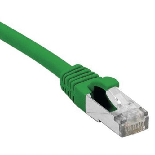 Cordon Rj45 Catégorie 6 F/utp Lsoh Snagless Vert - 2 M
