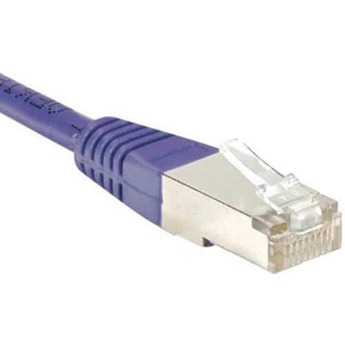 Cordon Rj45 Catégorie 6 F/utp Violet - 30 M