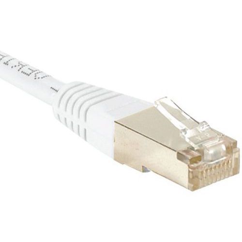 Cordon Rj45 Catégorie 6 S/ftp Blanc - 1 M