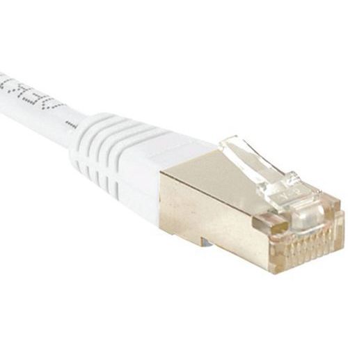 Cordon Rj45 Catégorie 6 S/ftp Blanc - 3 M