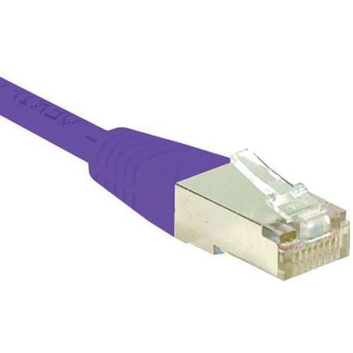 Cordon Rj45 Catégorie 6 S/ftp Violet - 015 M